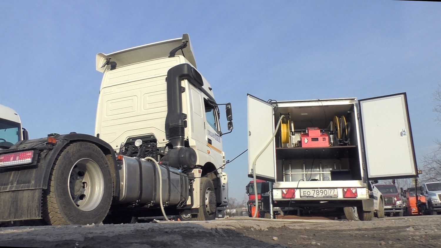 Изготовление мобильной тарировочной станции на 1 м3 на базе прицепа "ИСТОК"