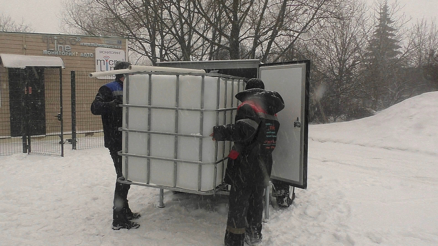 Изготовление мобильной тарировочной станции на 1 м3 на базе прицепа "ИСТОК"